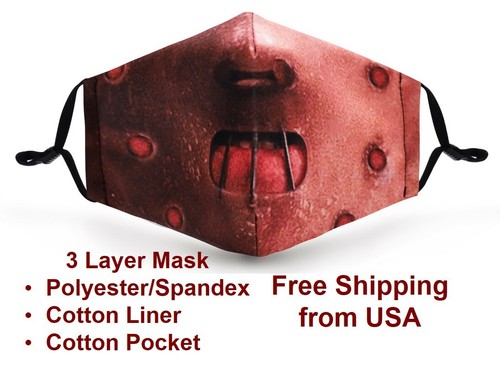 Hannibal lecter face mask - lecter,